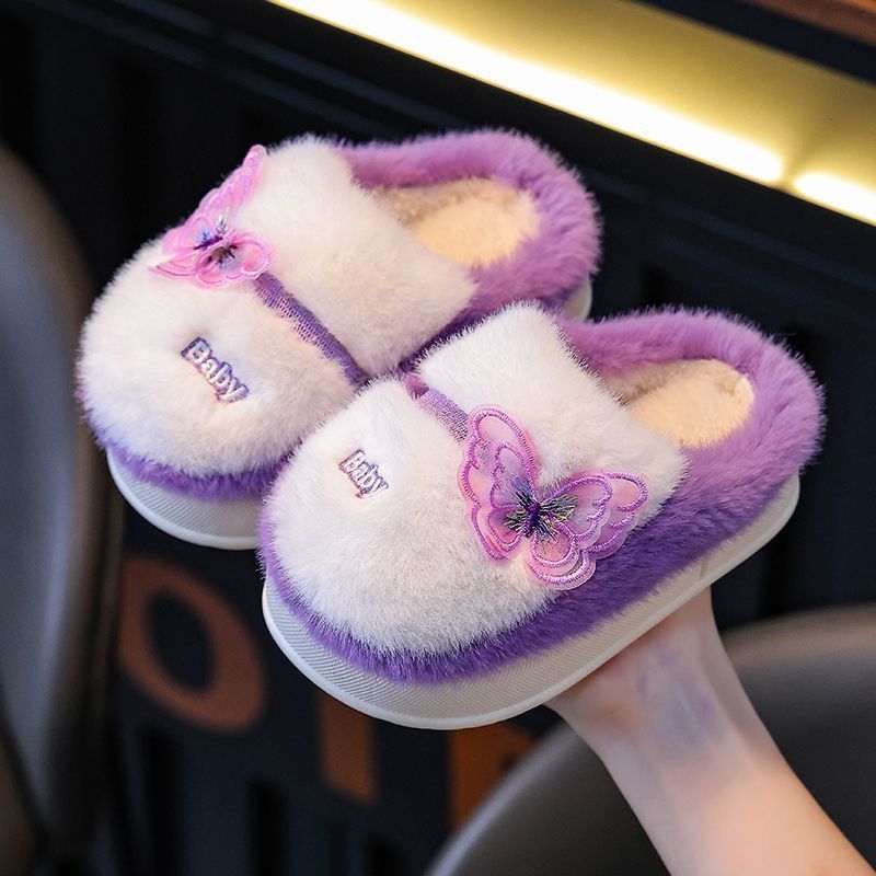2025 New Baby Thermal Cotton S - Kids Indoor Outdoor Slippers ulasan dan harga
