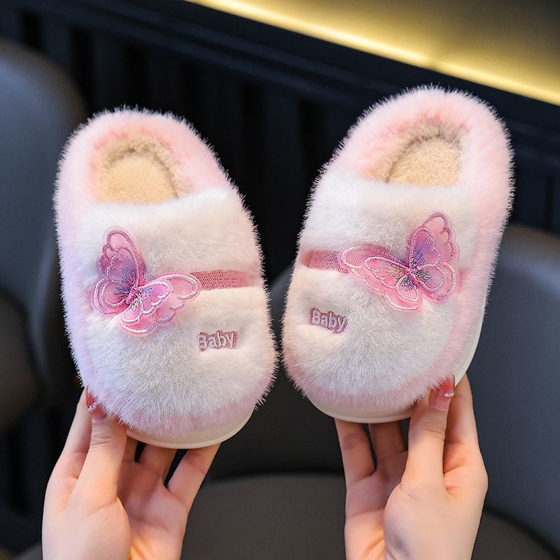 2025 New Baby Thermal Cotton S - Kids Indoor Outdoor Slippers ulasan dan harga