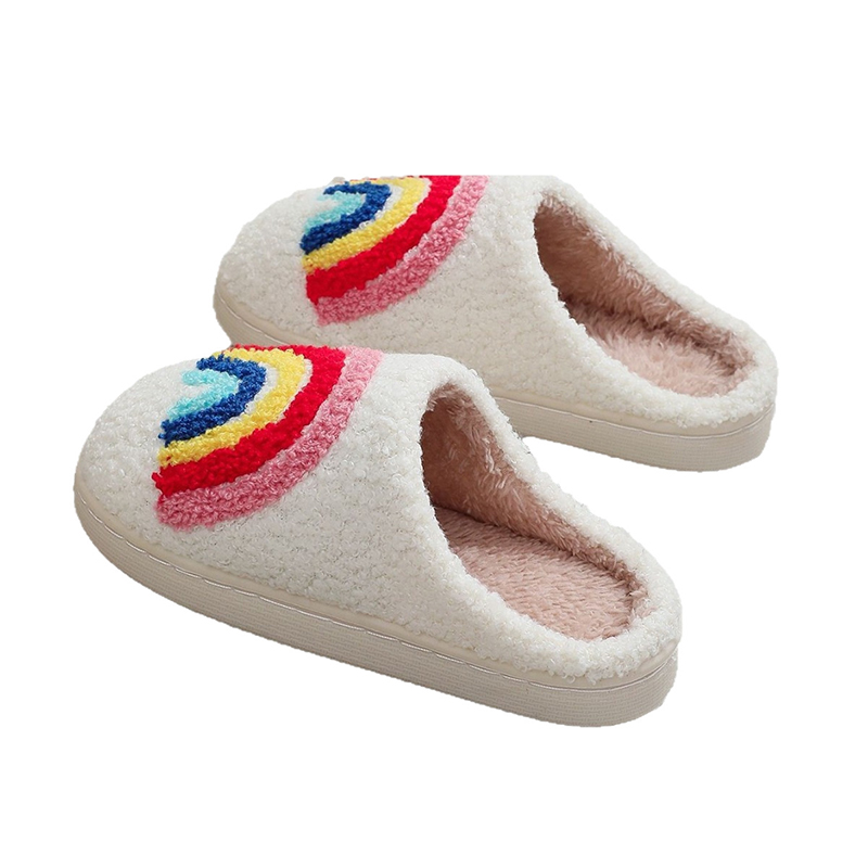 New Cute Rainbow Children's Ca - Kids Indoor Outdoor Slippers ulasan dan harga