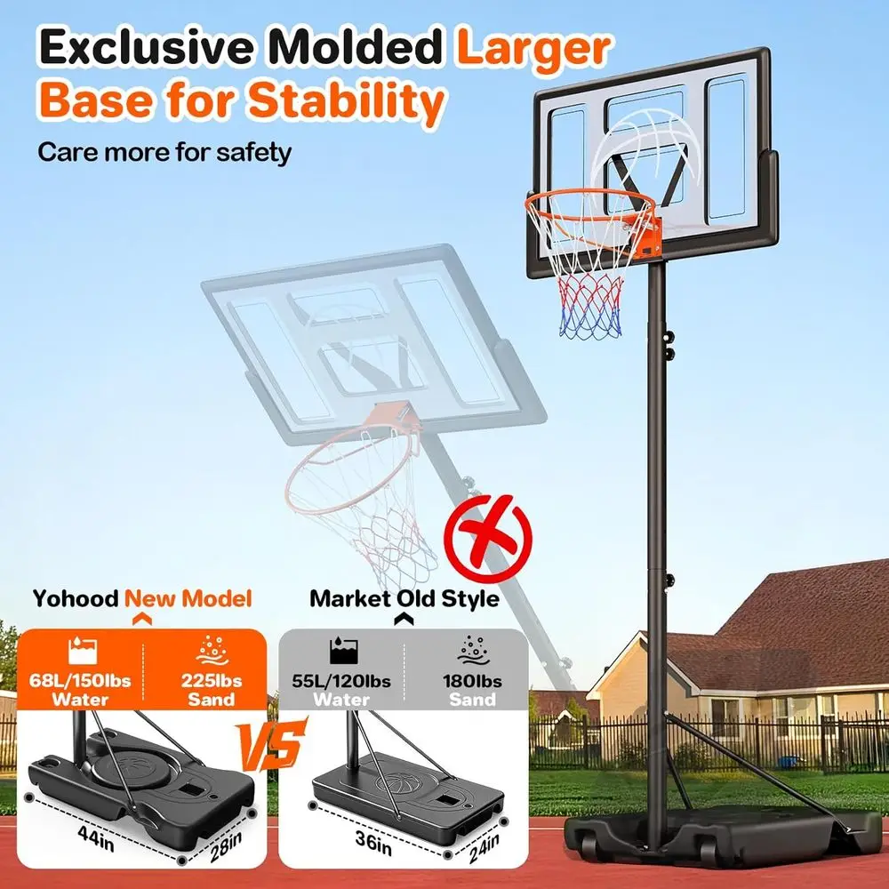 Adjustable Portable Outdoor Ba - Kids Outdoor Basketball ulasan dan harga