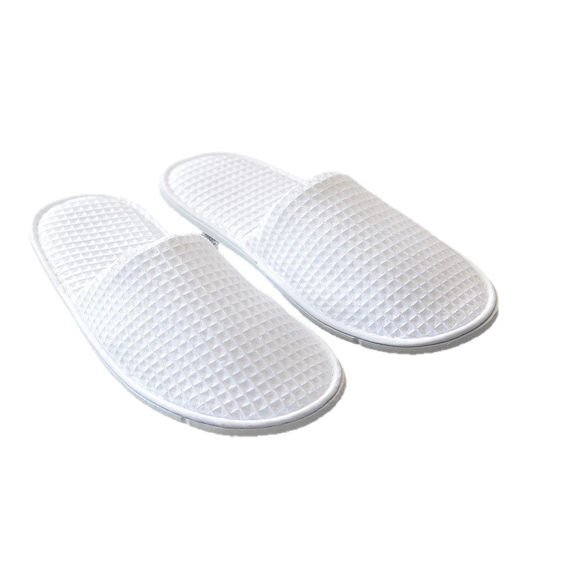 5Pairs/Lot White Waffle Dispos - Kids Indoor Outdoor Slippers ulasan dan harga