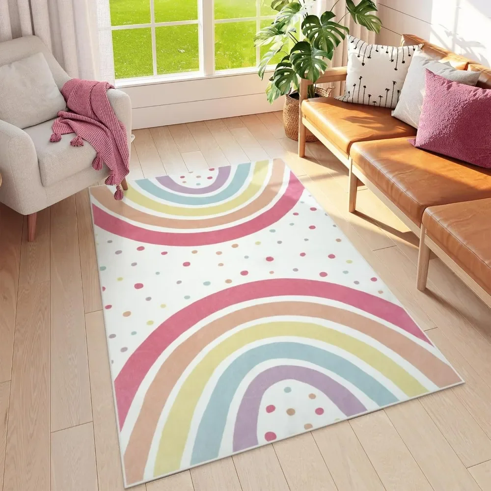 1pc Colorful Dot Boho Rainbow  - Kids Outdoor Lounge ulasan dan harga
