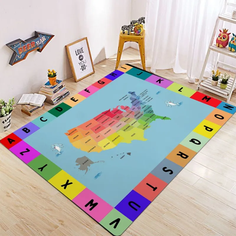 Classroom Rug for Kids Educati - Kids Outdoor Lounge ulasan dan harga