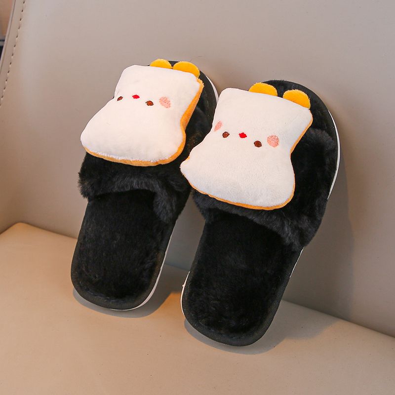 2026 Winter Essential Fluffy O - Kids Indoor Outdoor Slippers ulasan dan harga