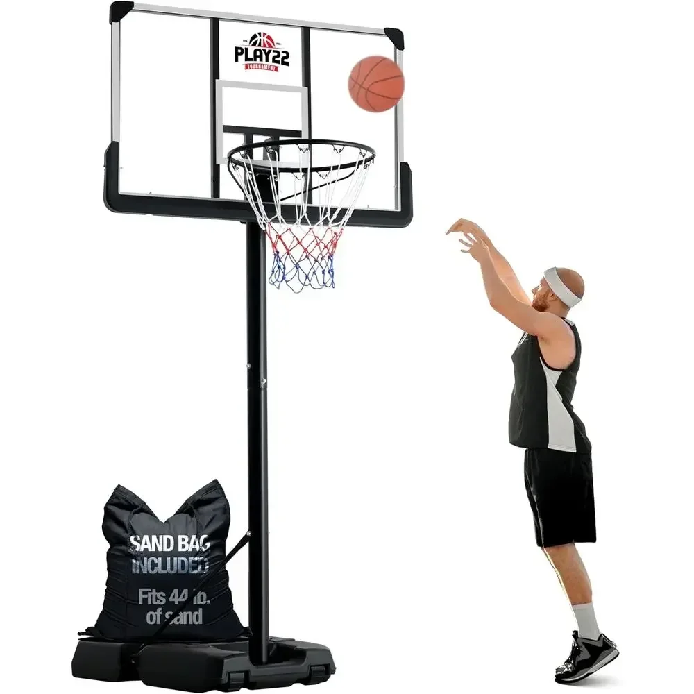 Adjustable 44 Shatterproof Bas - Kids Outdoor Basketball ulasan dan harga