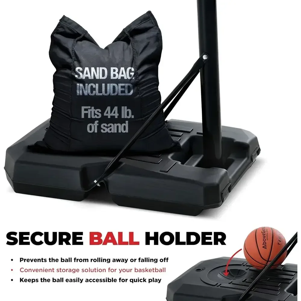 Adjustable 44 Shatterproof Bas - Kids Outdoor Basketball ulasan dan harga