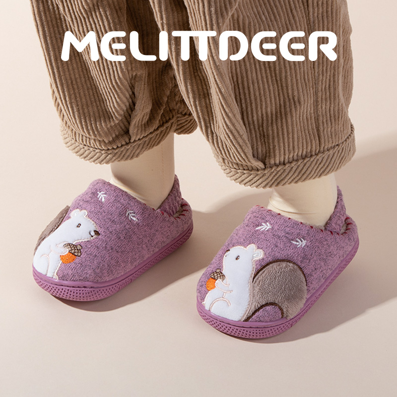 MELITTDEER Boys and Girls' Ind - Kids Indoor Outdoor Slippers ulasan dan harga