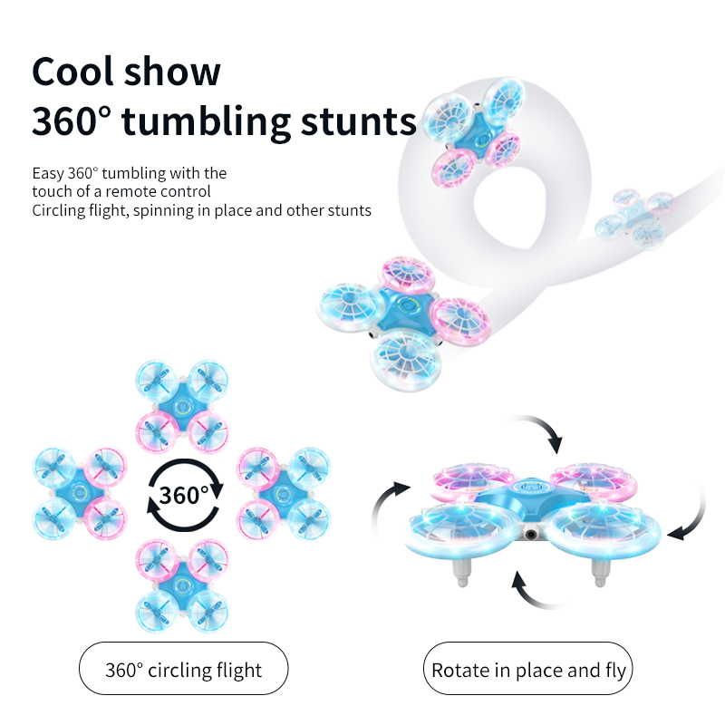RC Mini Drone 4CH Induction Ob - Kids Outdoor Lights ulasan dan harga