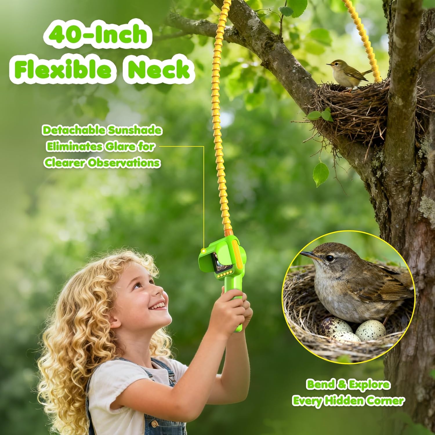 Endoscope for Kids, Borescope  - Kids Outdoor Lights ulasan dan harga