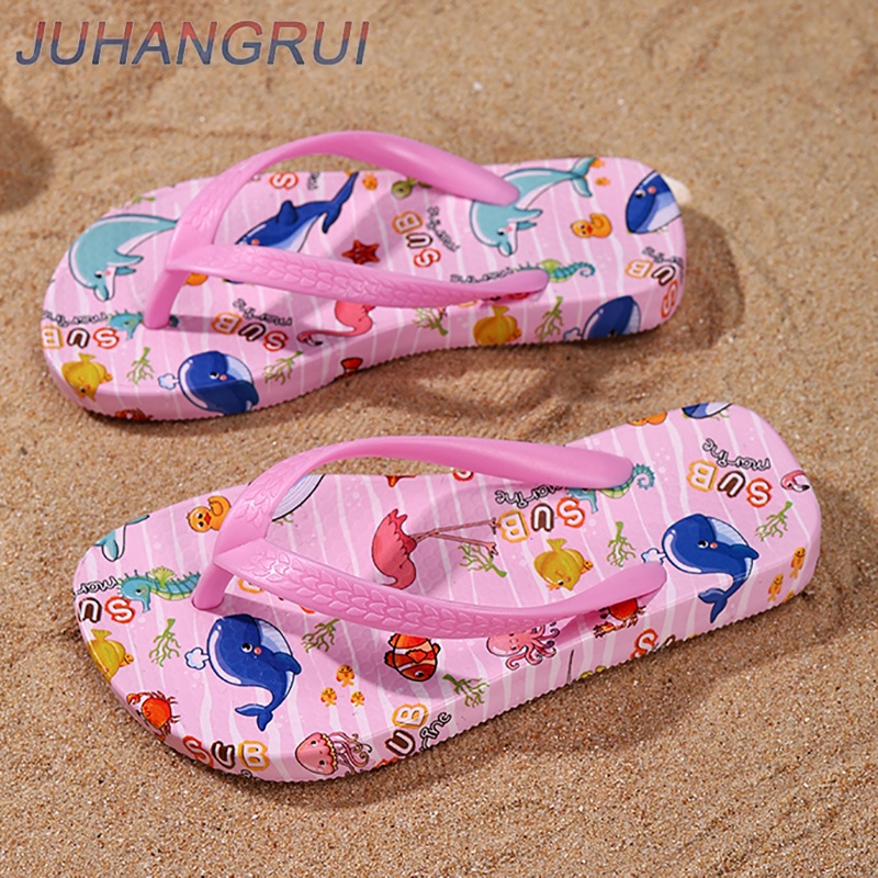Toddler Flip Flops Shoes Littl - Kids Indoor Outdoor Slippers ulasan dan harga