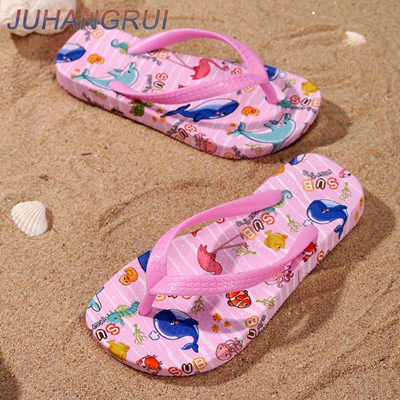 Toddler Flip Flops Shoes Littl - Kids Indoor Outdoor Slippers ulasan dan harga