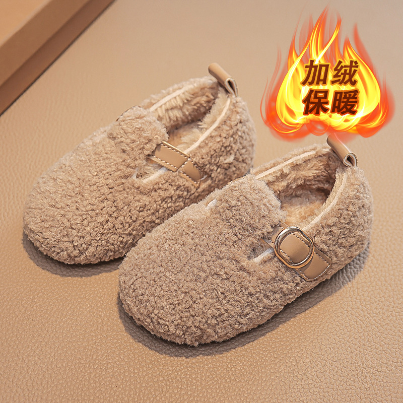 Leisure Kids Loafers Warm Hook - Kids Indoor Outdoor Slippers ulasan dan harga