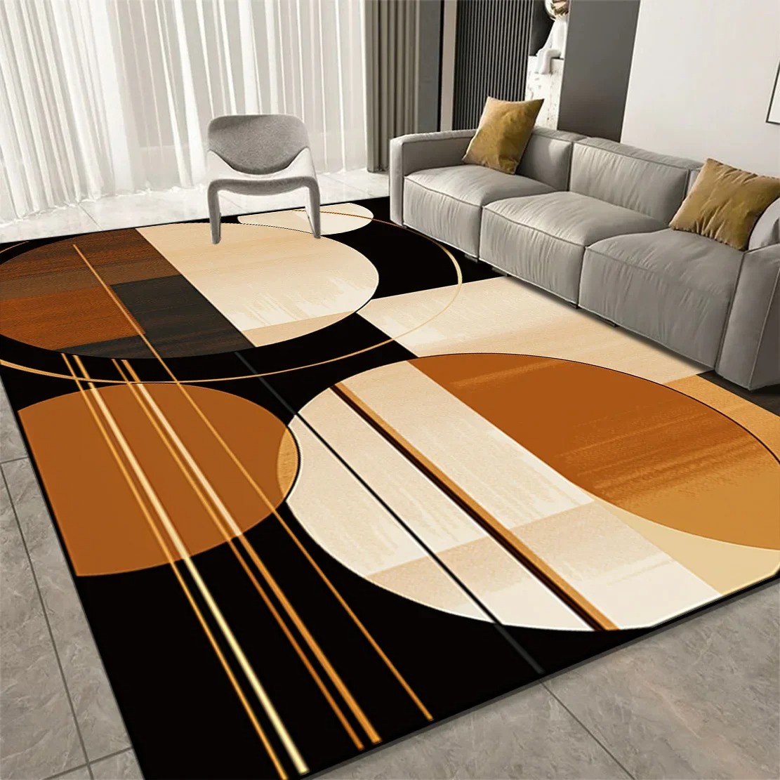 Large Geometric Carpets for Li - Kids Outdoor Lounge ulasan dan harga