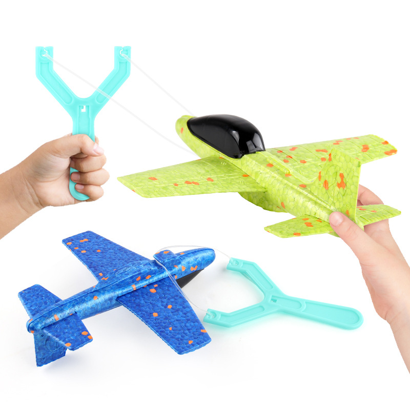 Children Ejecting Foam Aircraf - Kids Outdoor Lights ulasan dan harga
