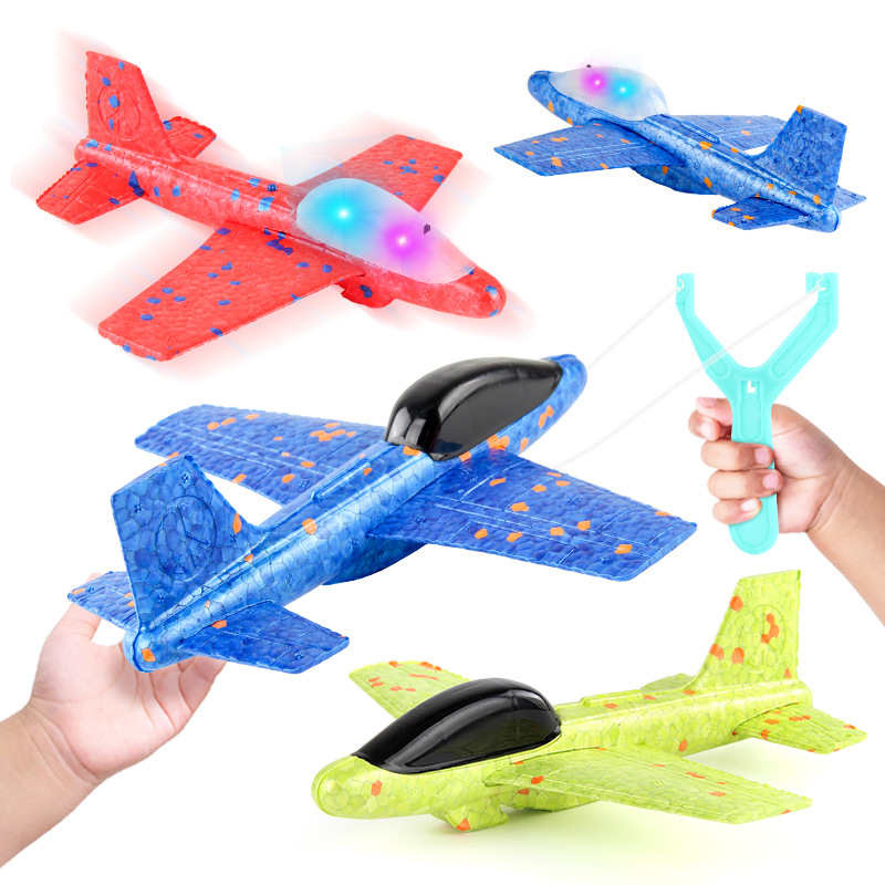Children Ejecting Foam Aircraf - Kids Outdoor Lights ulasan dan harga